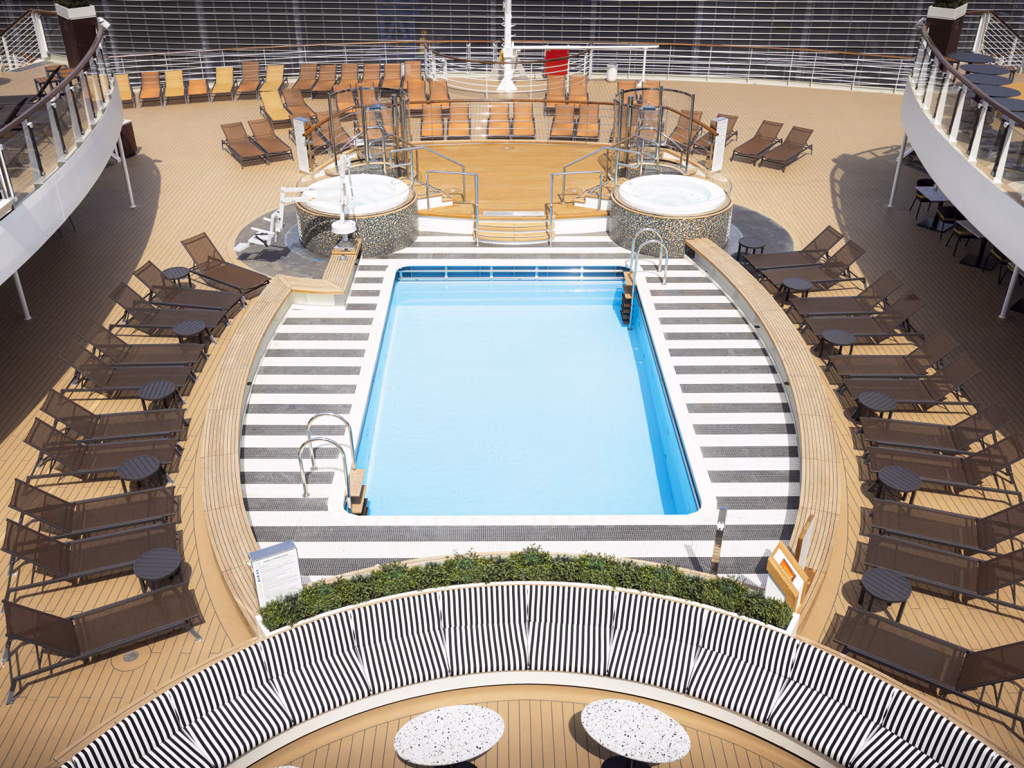 Panorama Pool Club at the aft