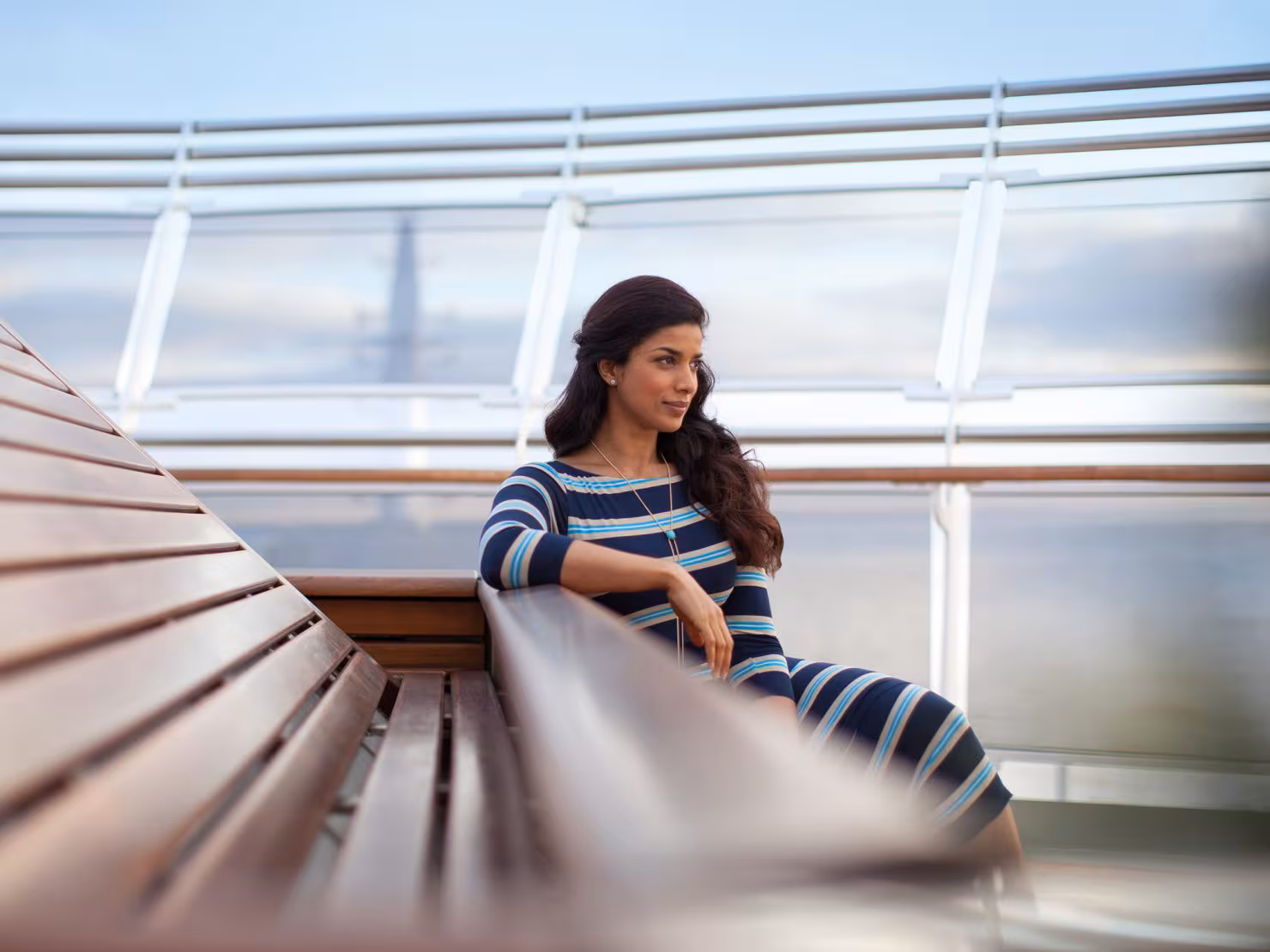 Promenade Deck on Queen Victoria
