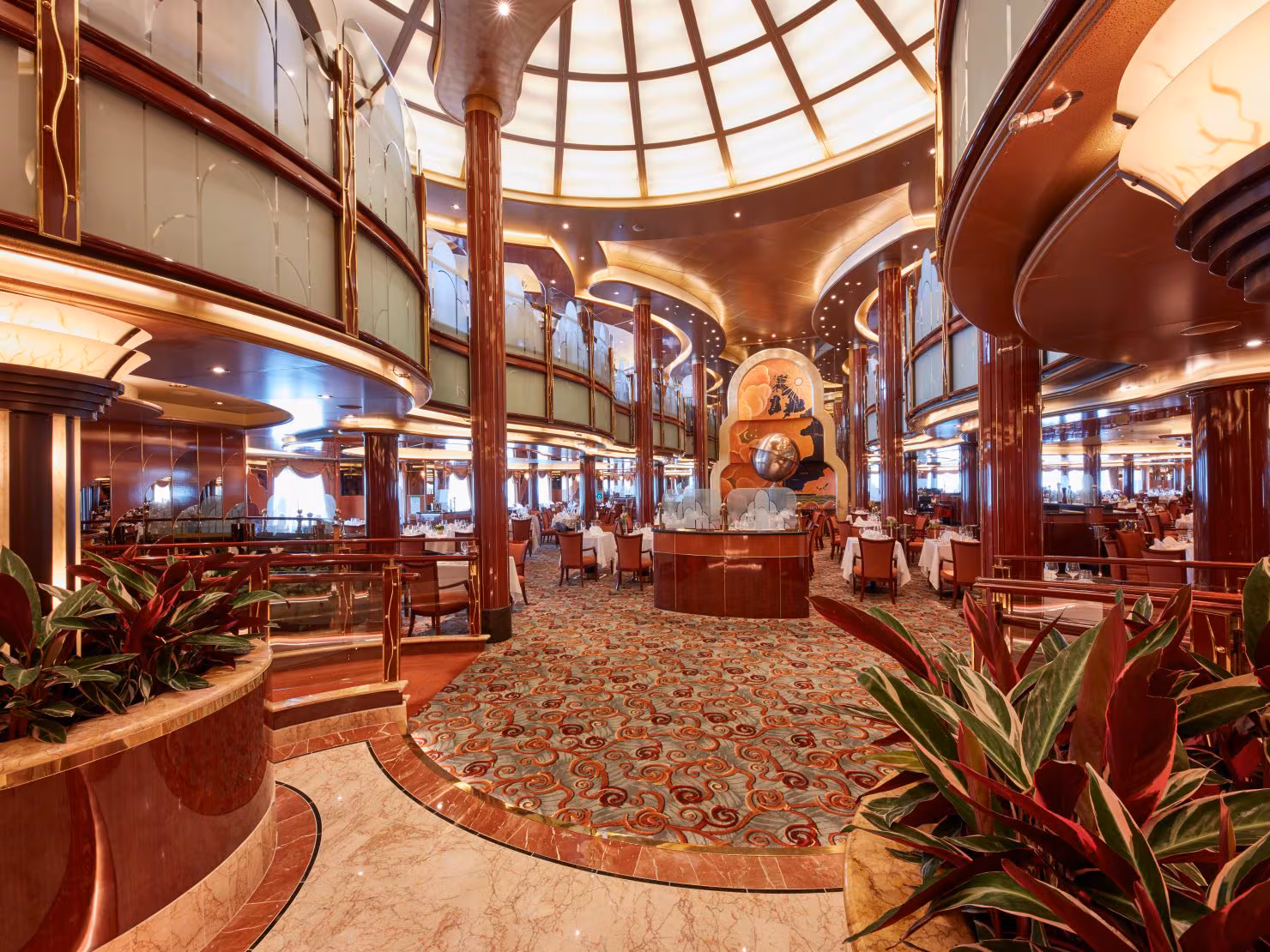 The Britannia Restaurant on Queen Victoria